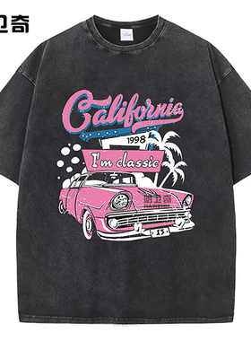 California 1998 I'M Classic Racing Women T Shirt Street Casu