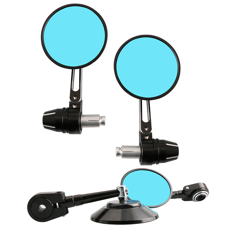 凯旋765rs改装三叉戟车把后视镜