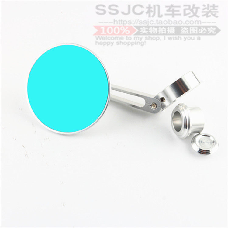 适用于新大洲本田CBF190TR复古车改装手把后视镜车把端子镜·