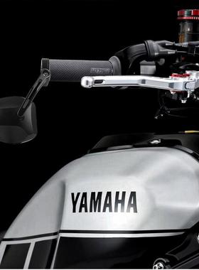 适用本田CB400街车小黄蜂250 CB1100R/CB1300R铝合金改装后视镜