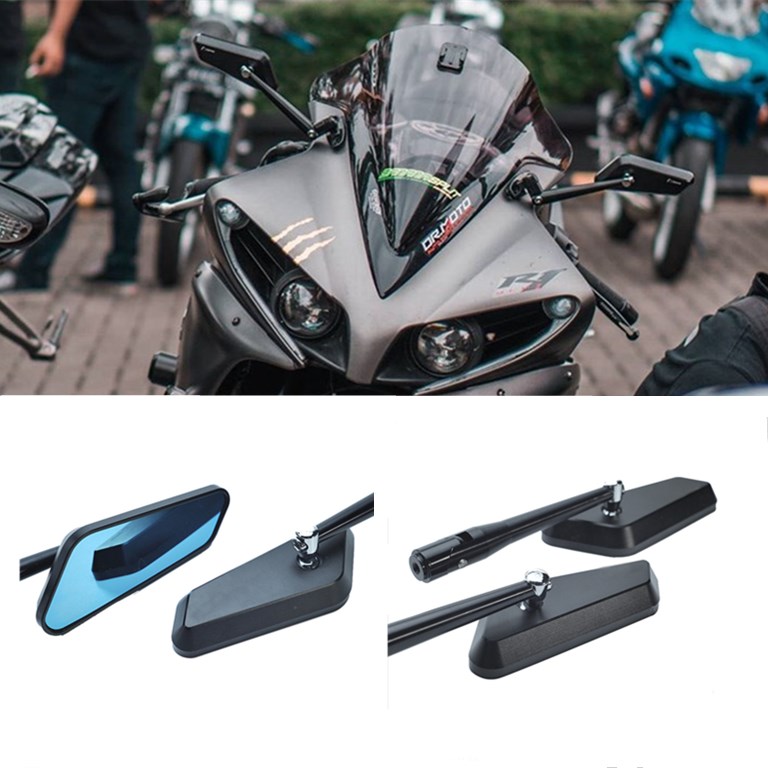 适用凯旋 Daytona 675R摩托车改装后视镜Daytona 675倒车镜反光镜