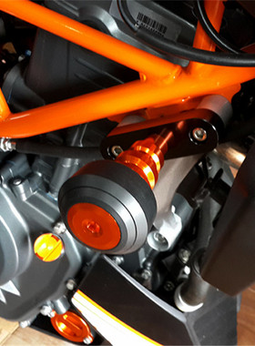KTM DUKE125 DUKE200 DUKE390 CNC改装防摔球 防摔胶 车身防撞球