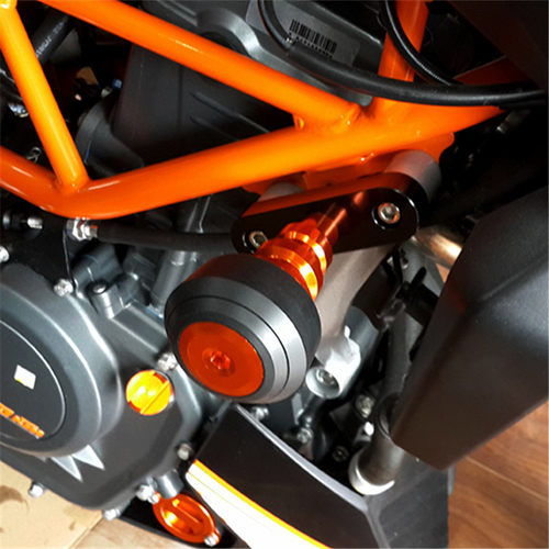 KTM DUKE125 DUKE200 DUKE390 CNC改装防摔球 防摔胶 车身防撞球