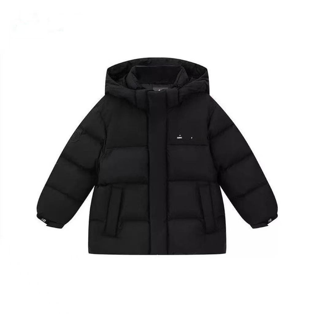 男女童白鸭绒加厚羽绒服外套