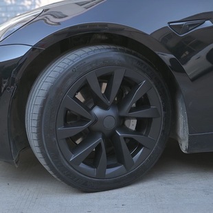 适用特斯拉Model3老款轮毂盖圈18寸改装旋风全包边罩版基本款轮毂