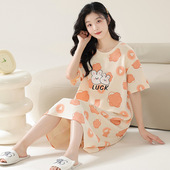 female wash homewear pajamas pajama student easy clothes