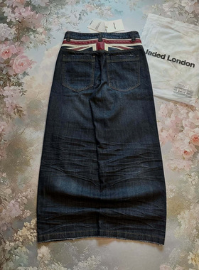 women new tee shirt 欧美拼接高腰牛仔裤男女同款y2k高街宽松