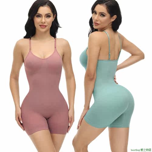 Slimming Bodysuit Women One-Piece Shapewear无缝连体衣女收腹