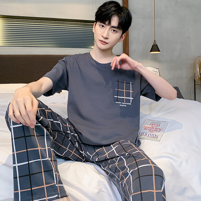 Plus Size Men's Pajamas Quality Homewear Sleepwear male