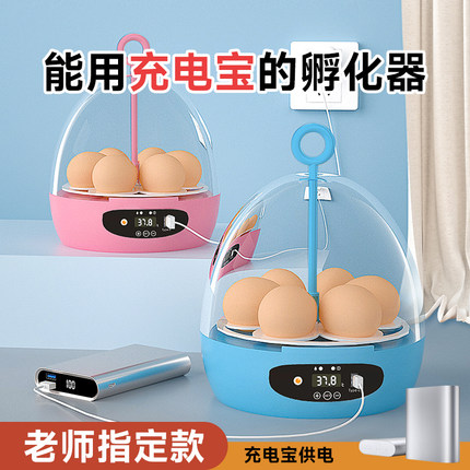 小型家用全自动孵化器孵蛋器鸡鸭鸽子芦丁鸡鹌鹑鸟蛋孵化机