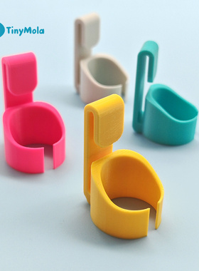 TinyMola呼吸管扣专用潜水镜固定卡扣管夹弹力面镜带配件浮潜装备