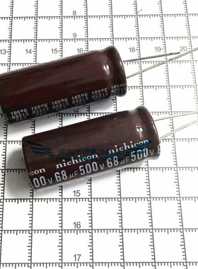 全新原装尼吉康NICHICON 电解电容500V68UF 18*40 UCY系列 105度