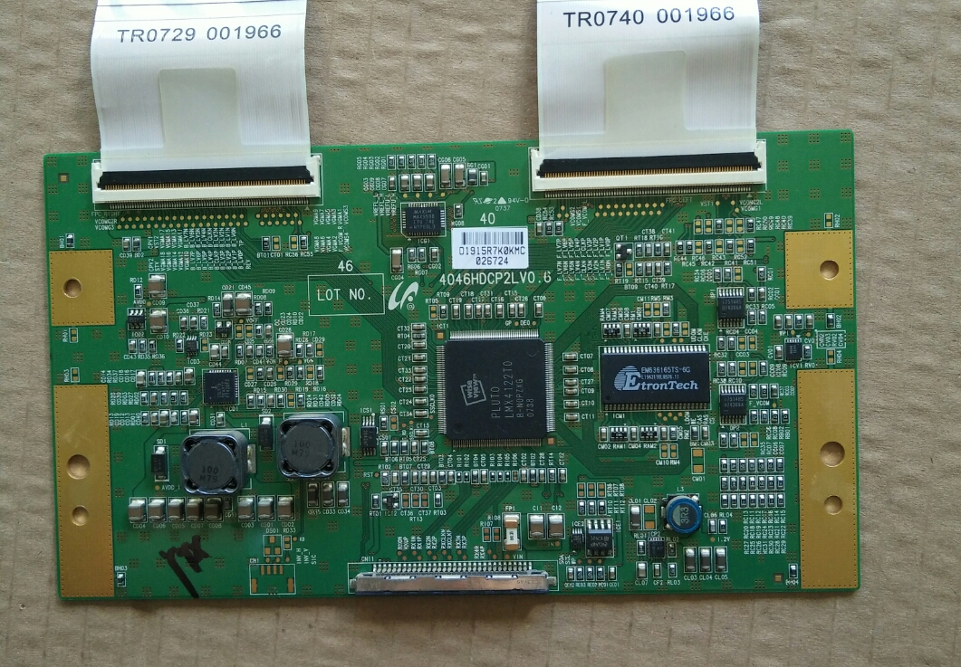 原装TCL LCD40K73逻辑板4046HDCP2LV0.6屏LTA400WT-L17实物图