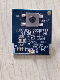 原装长虹65D4PS 55D4P 开关按键板JUC7.820.00261778 实拍图测好