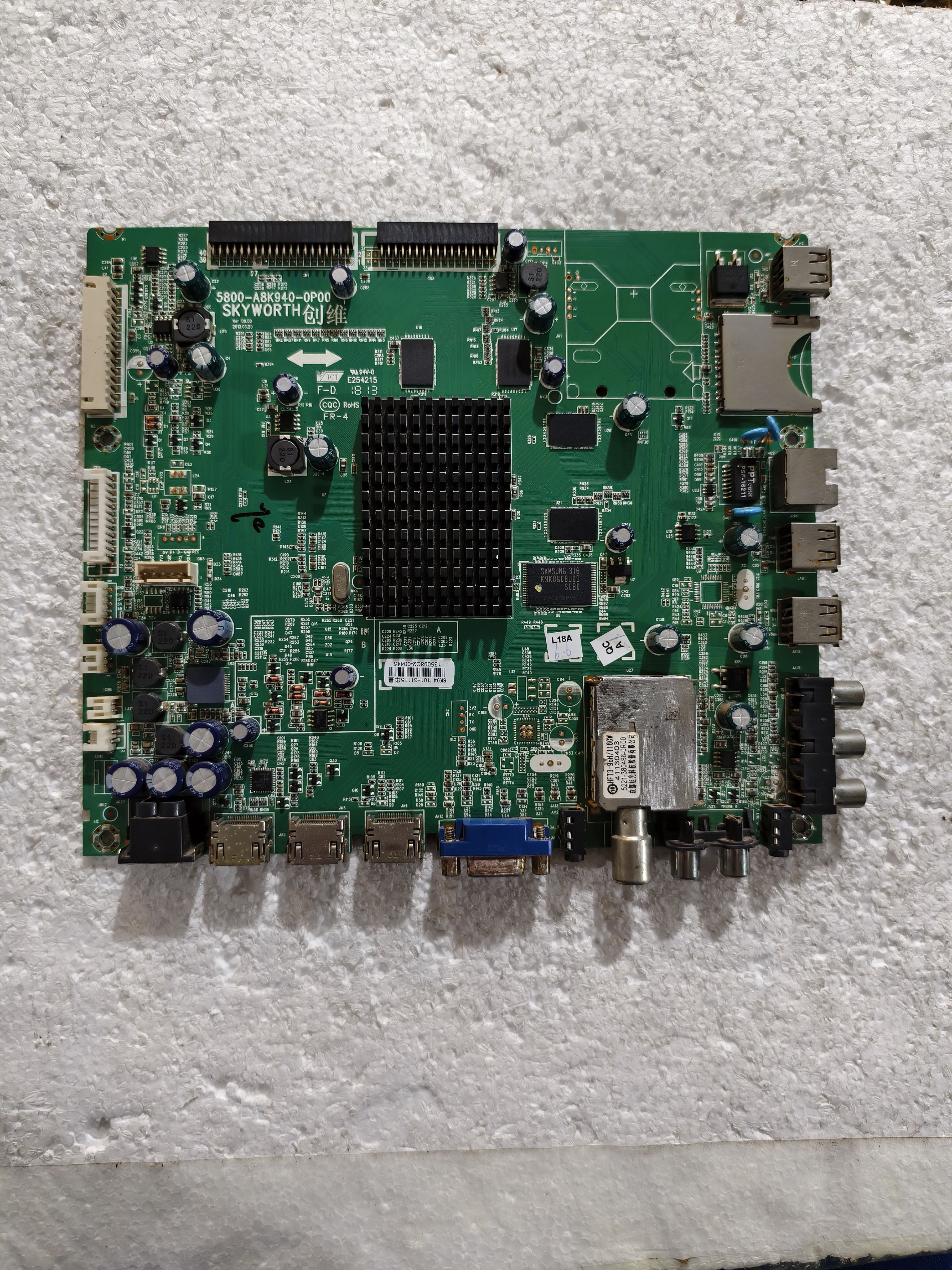 原装55E780U电视主板5800-A8K940-0P00配屏MT5461D01-1测好 现货