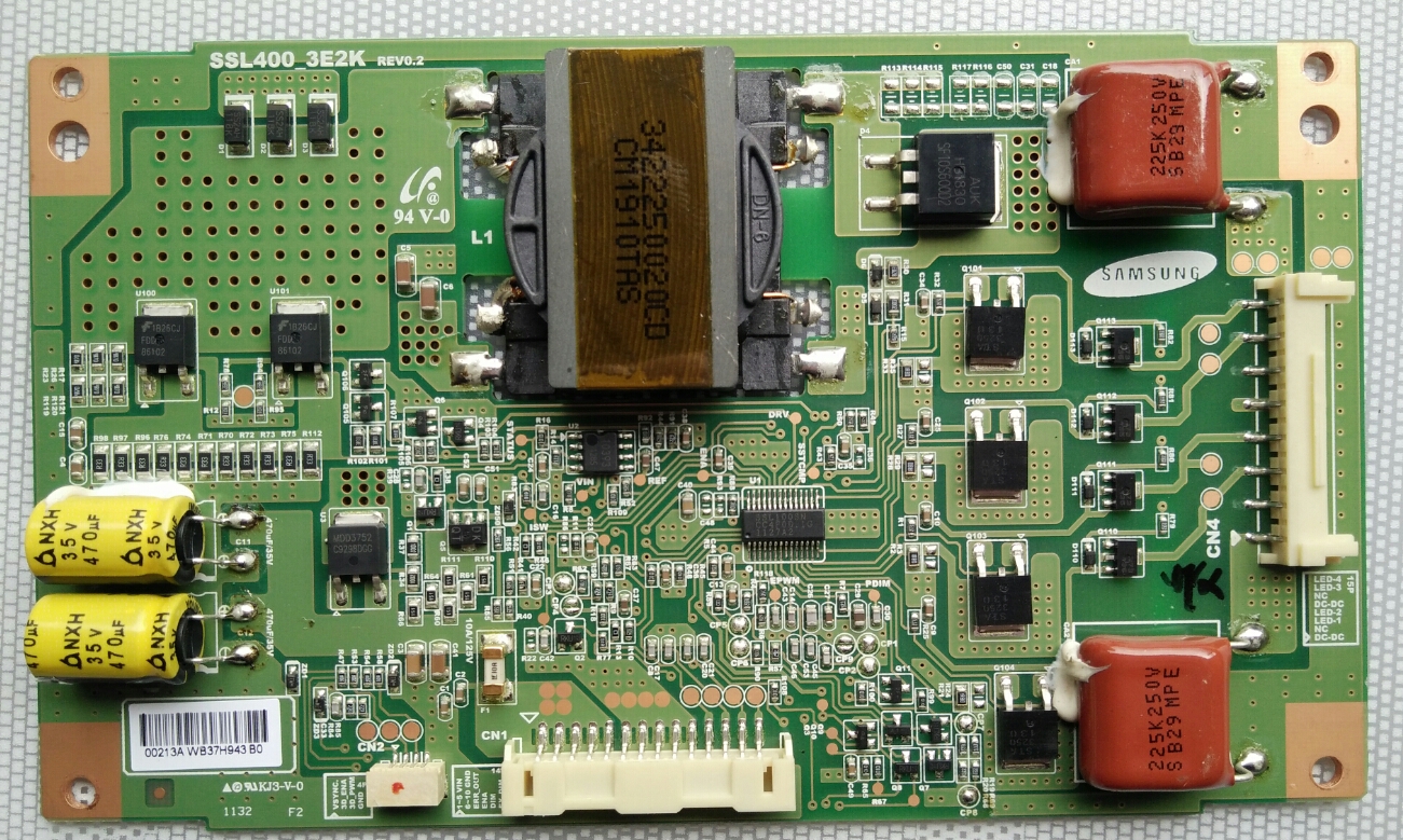 原装长虹3D43A9000i高压板SSL400 3E2K实物图测试完好放心使用