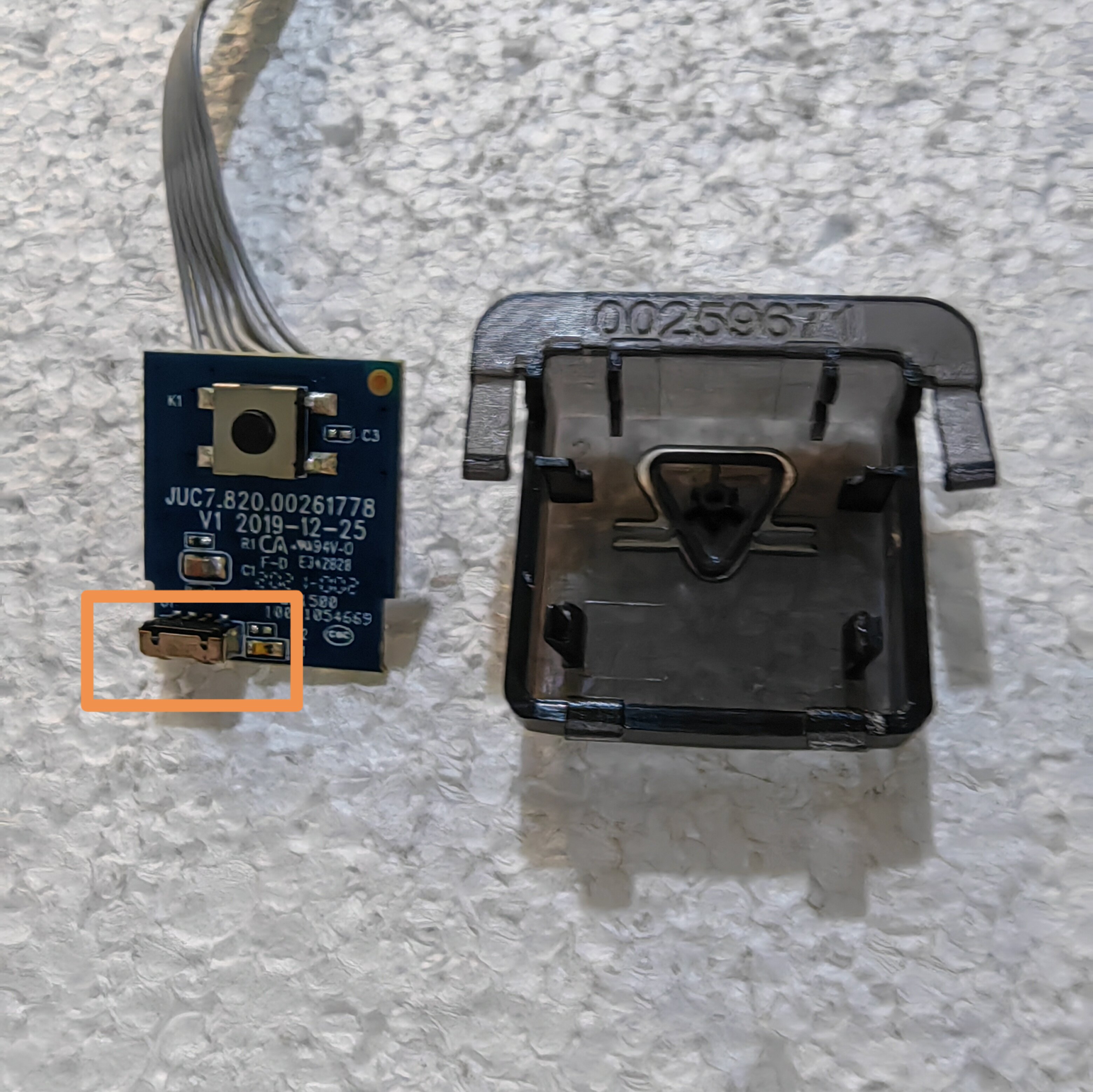 原装长虹65D4PS 55D4P开关按键JUC7.820.00261778不带排线外壳发