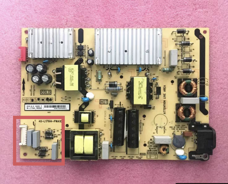 4管原装TCL65D9电源板40-L171H4-PWA1CG 08-L171H94-PW200AD 测好