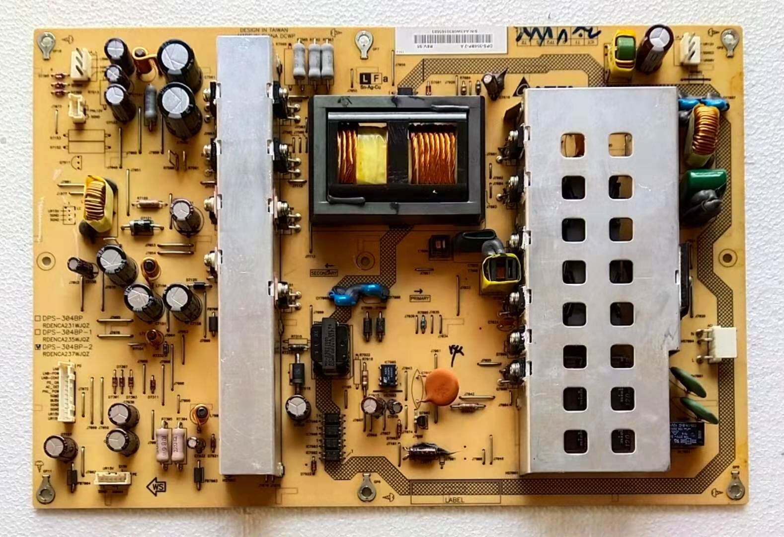 原装夏普 LCD-46A63 电源板DPS-304BP-2 RDENCA237WJQZ实物 全好