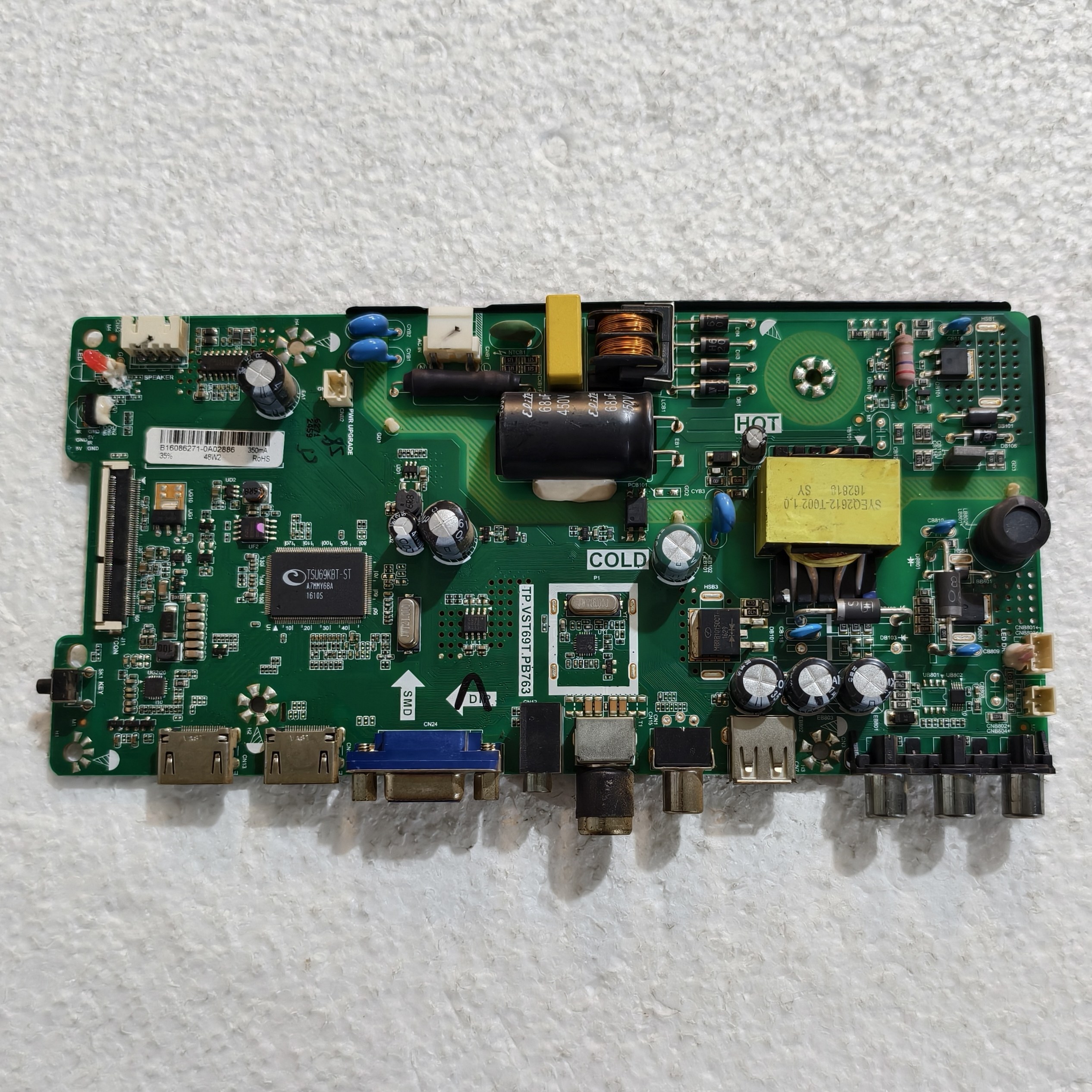 大量原装康佳KKTV K32C主板TP.VST69T.PB763 屏72003649测试好