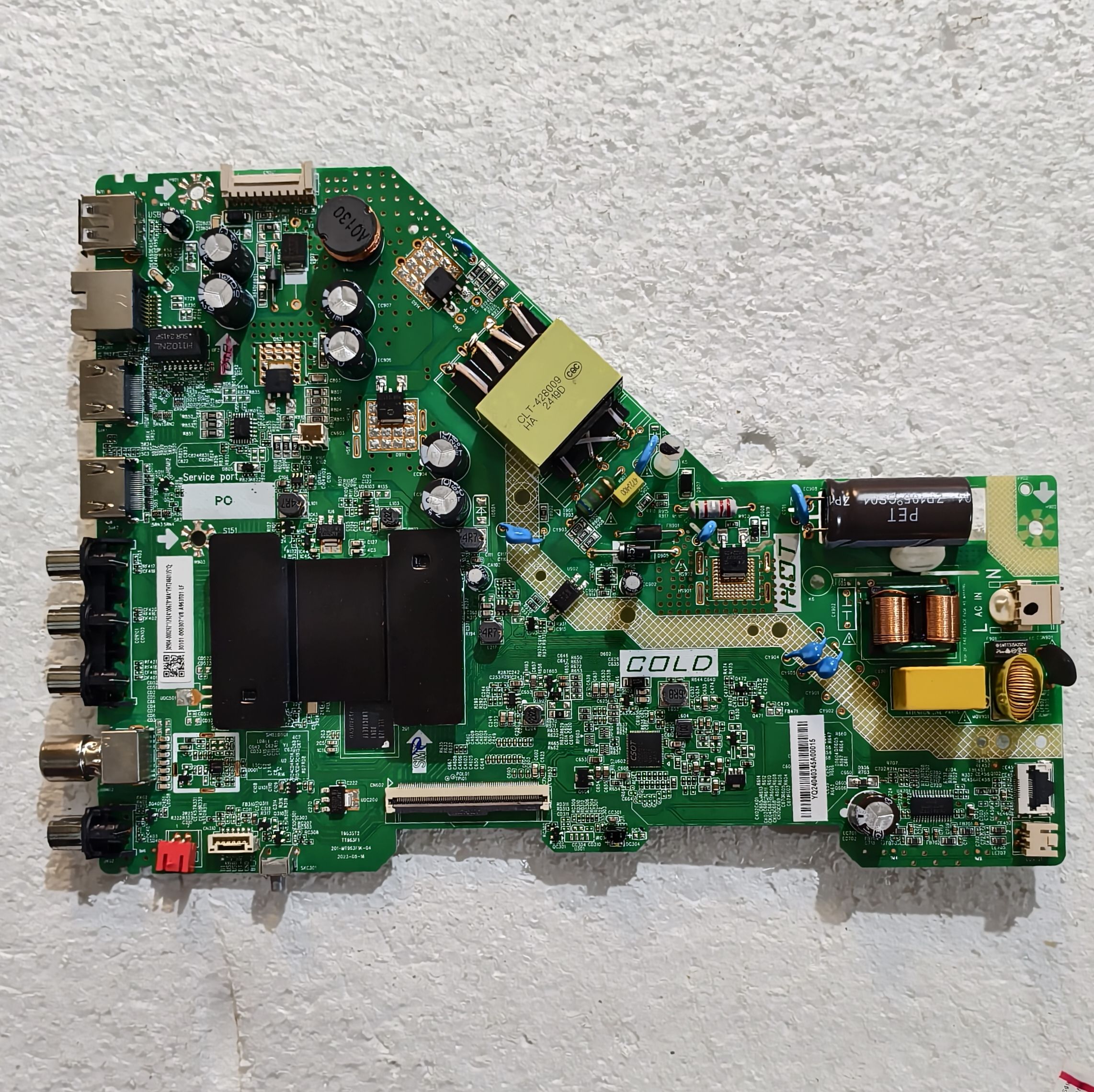 原装雷鸟43F175C主板TT920F2 201-MT963F1K-04屏PT430CT05-1 测好