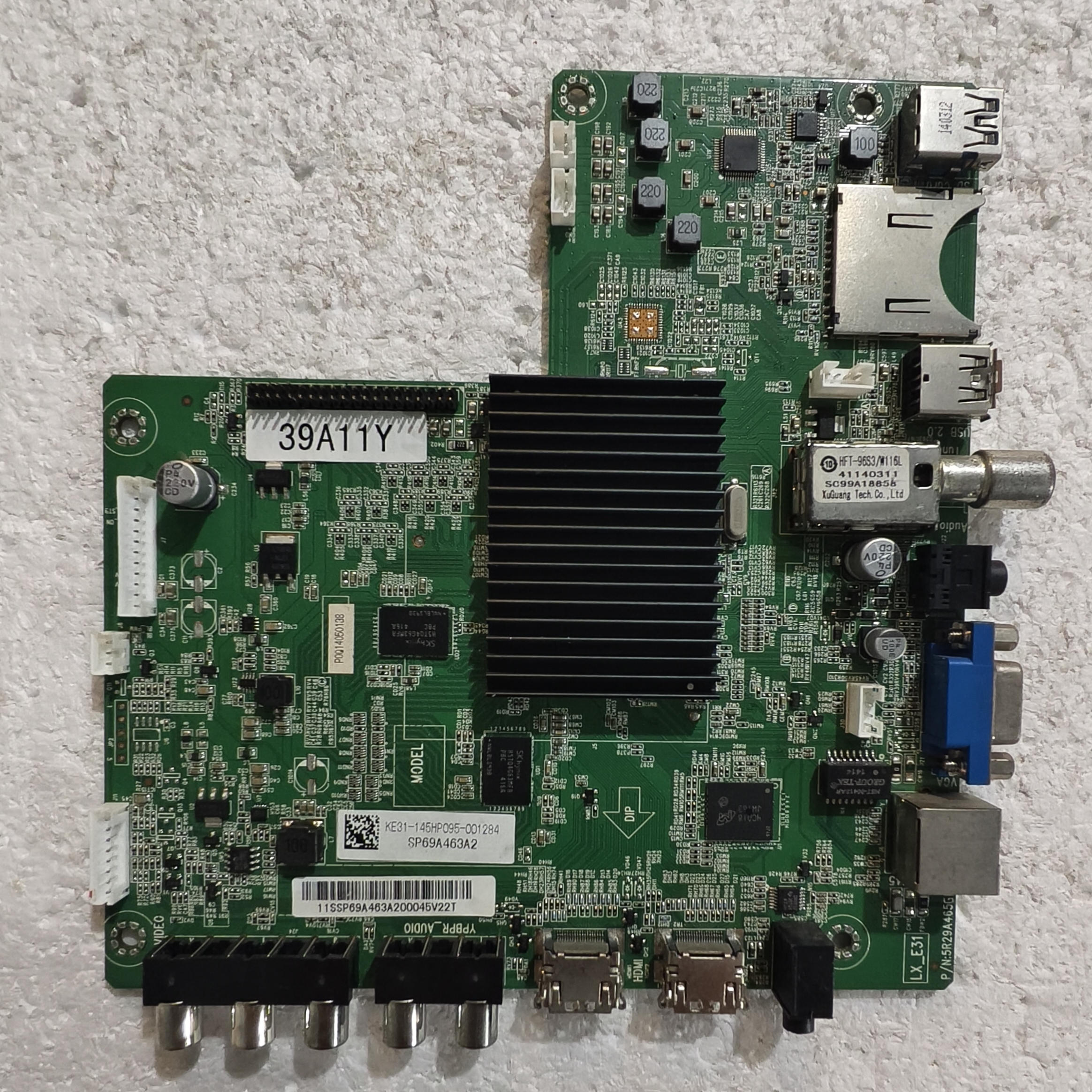 原装联想39C2/39A11Y电视主板5R29A465GM配屏K390WD6 测试好现货