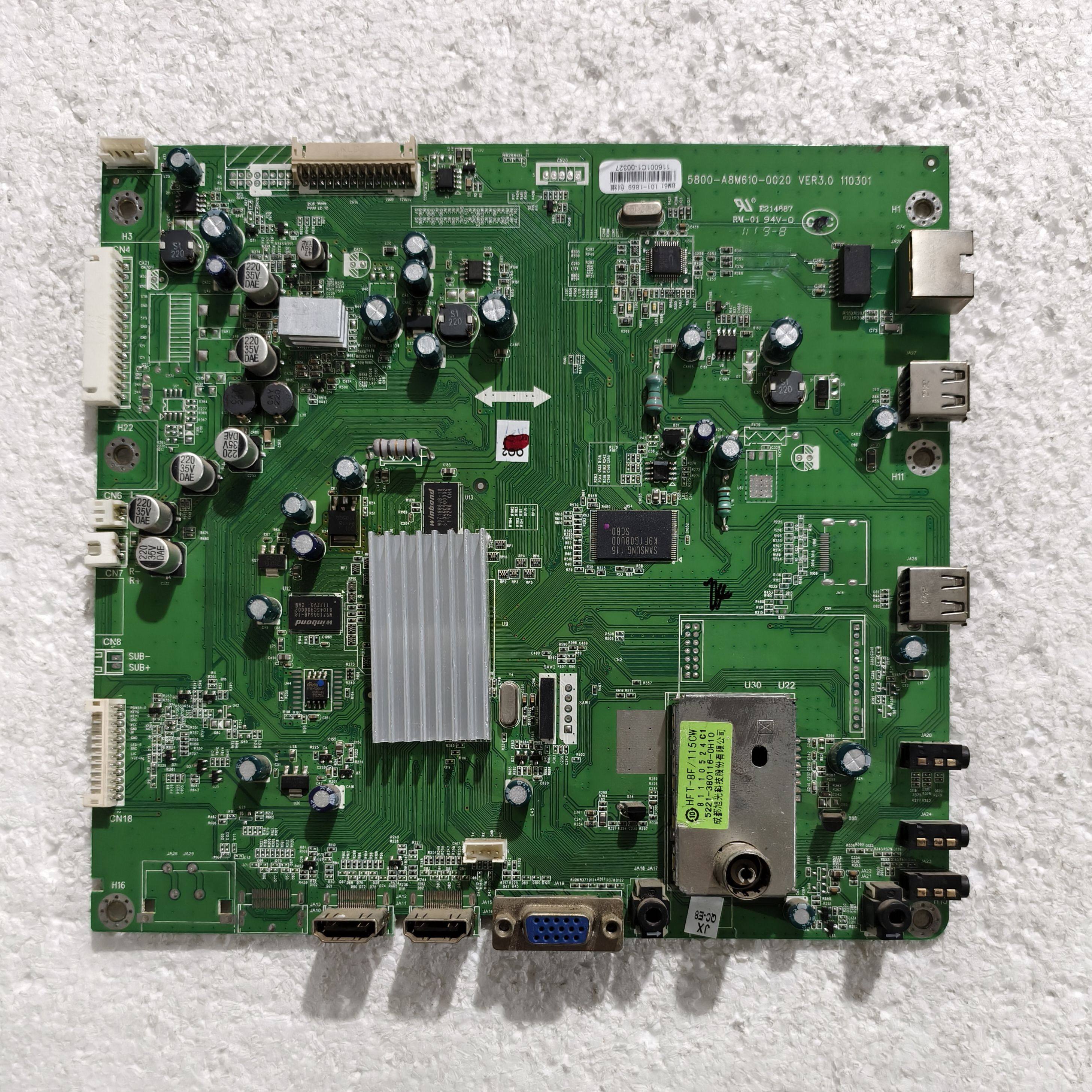 原装创维37E61HR主板5800-A8M610-0020配屏LC370EUN SD V1 测试好