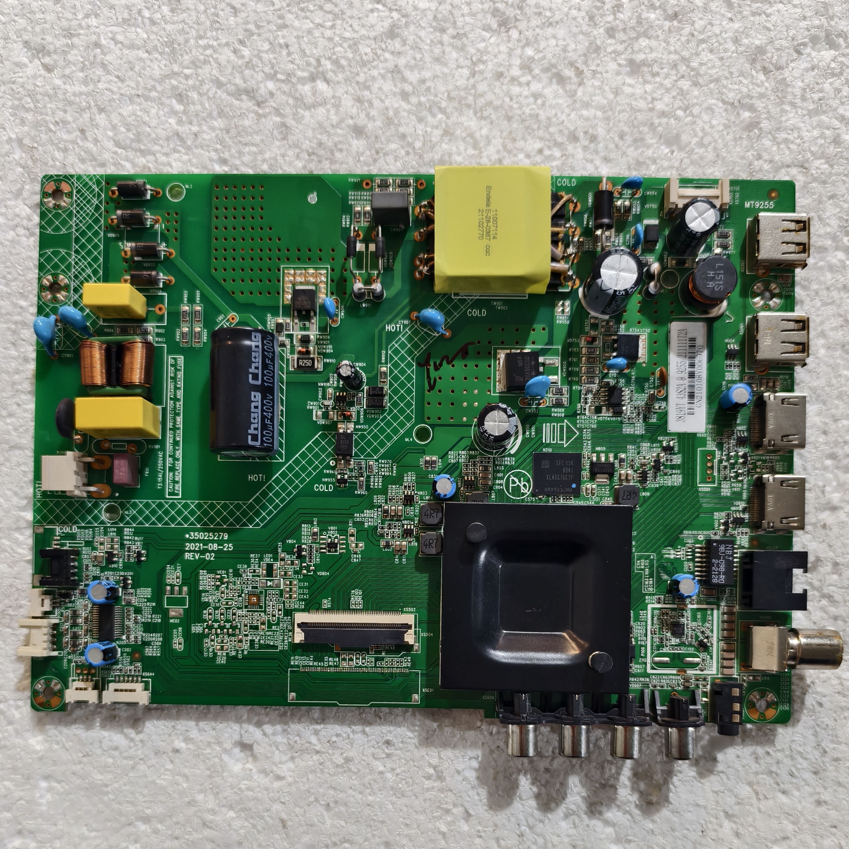 原装LED43S2A液晶电视主板35025279配屏72003819YT 测试好 现货