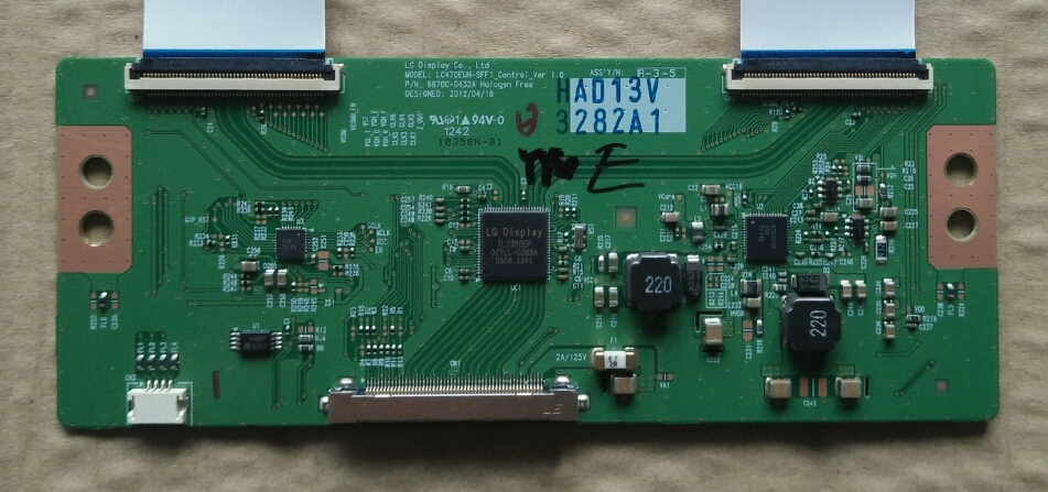 原装长虹3D47B5000i逻辑板6870C-0432A屏M470F12-D1-L实物图