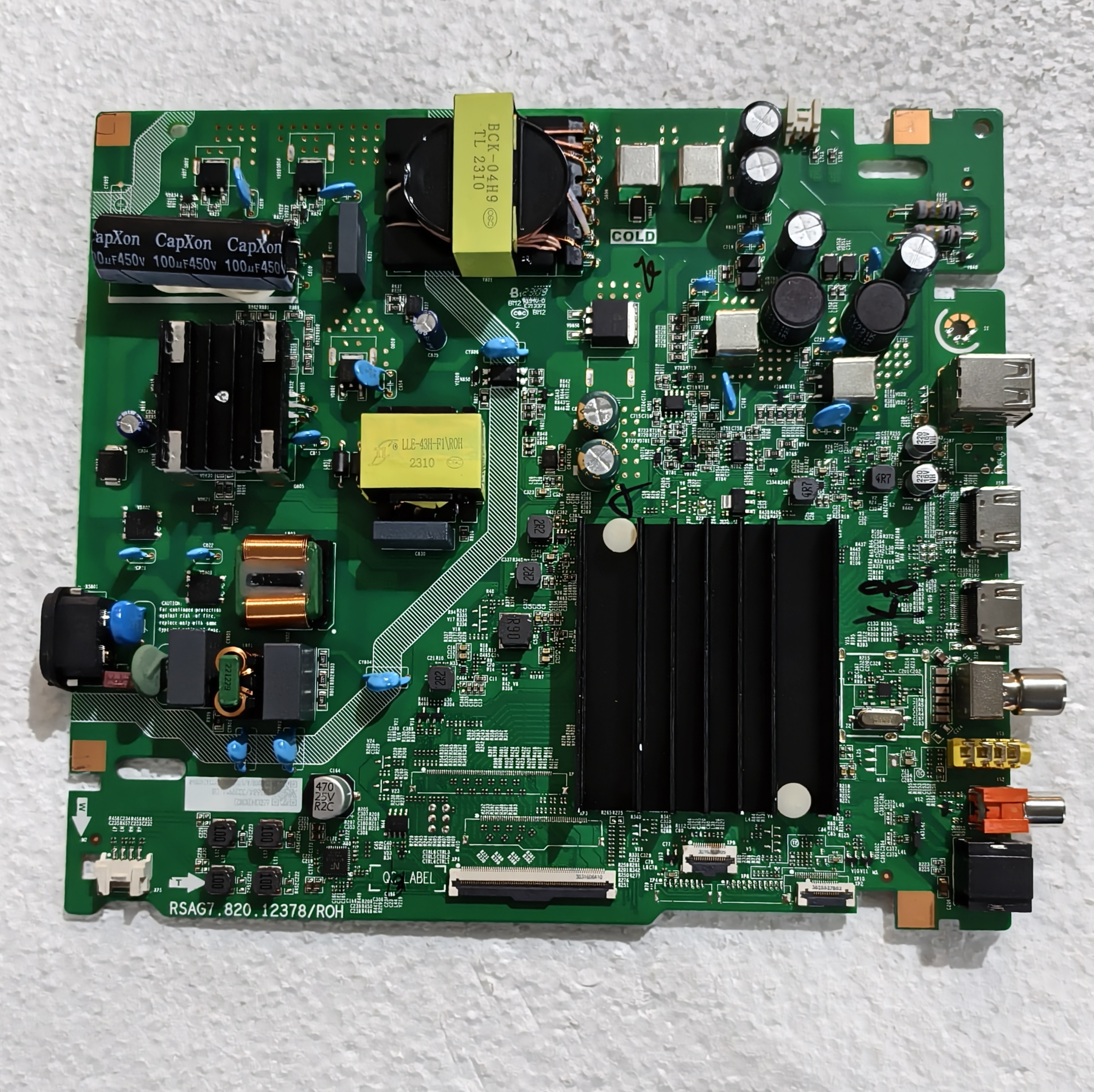 九成新原装海信 65D3H主板RSAG7.820.12378配屏HD650H1U41-T0/S0