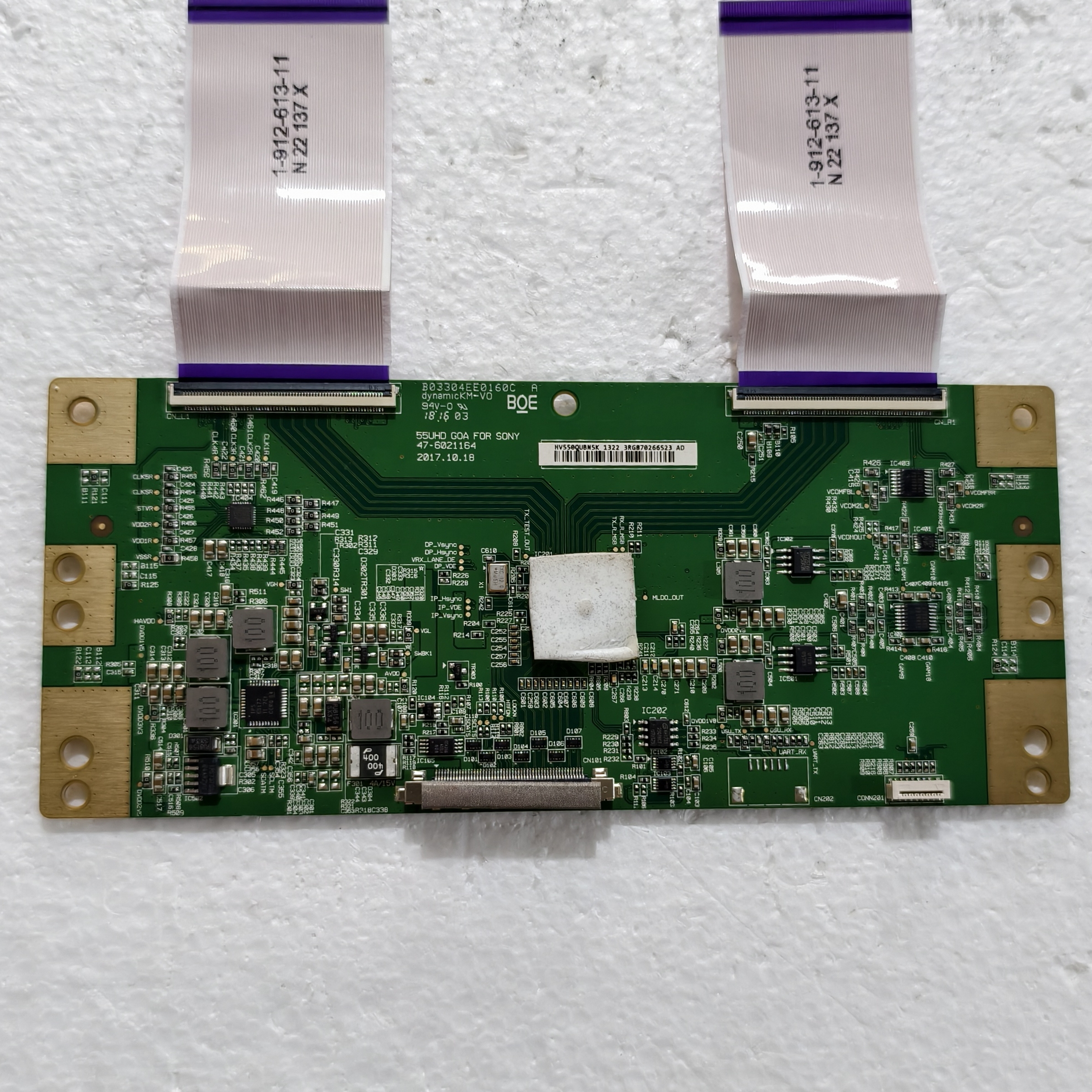 原装索尼KD-55X7500F电视逻辑板47-6021164 HV550QUBN5K 测好现货