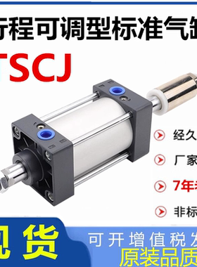 TSCJ50朝日可调标准TSCJ63气缸TSCJ80 100 40 32*506075-S-LBFATC