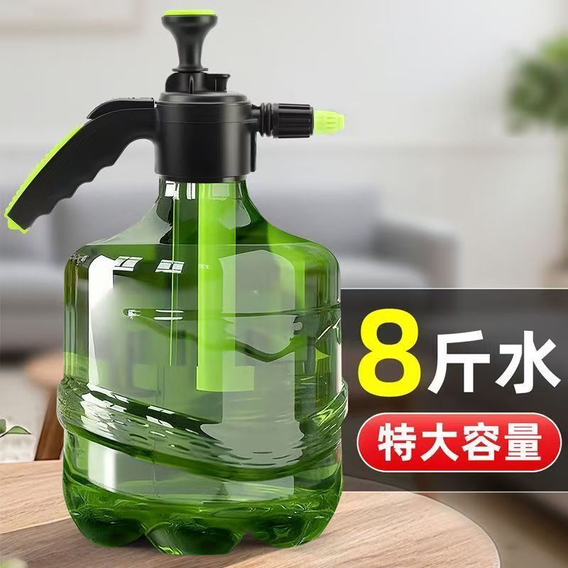 喷壶浇花洒水壶透明超大容量加厚气压高压消毒洗车神器喷雾器家用