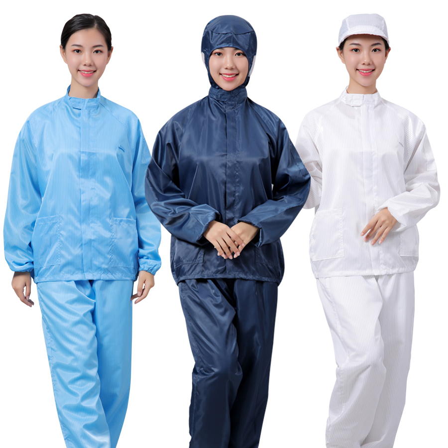 带帽工业透气工作服分体服