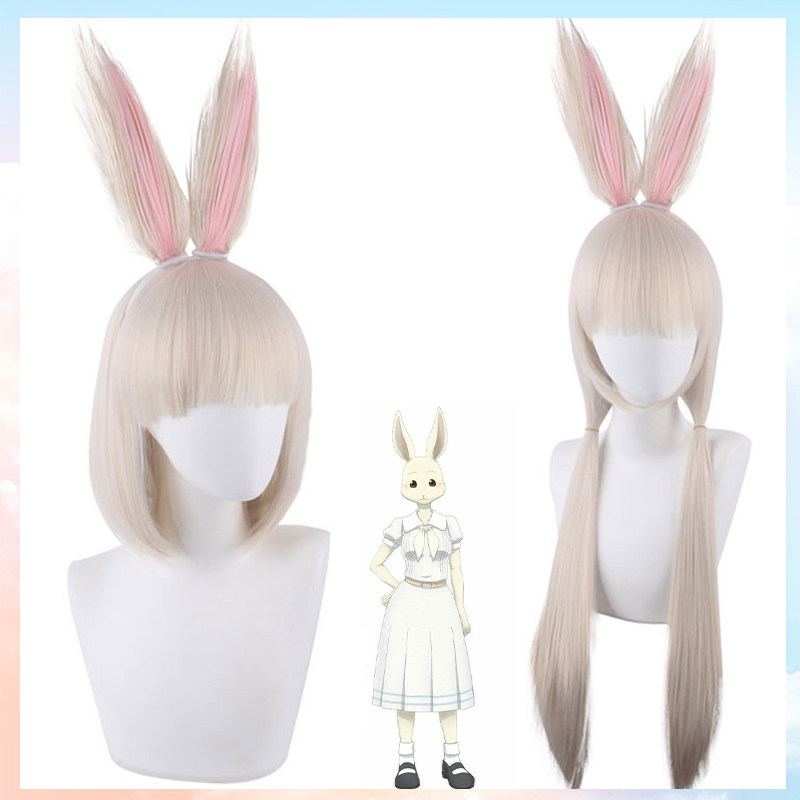 猫八 动物狂想曲 兔子春 cosplay假发 雷格西 青木灰色拟人