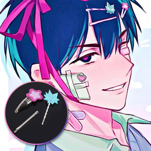 猫八 Ivan伊万cos发饰发夹Alien Stage异形舞台粉卡小花头饰