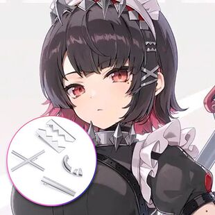 绝区零艾莲乔妮可鲨鱼妹cos发夹头饰cos耳骨夹Ellen Joe道具