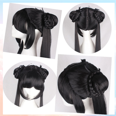 漂流假发cos花千骨萝莉包子头