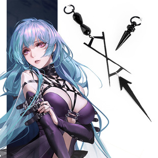 猫八 无期迷途禁闭者哈梅尔cos耳饰耳坠水母哈妹儿配件道具