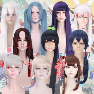 cos假发阴阳师萤草山兔安倍晴明鬼女红叶吸血姬茨木童子妖狐神乐