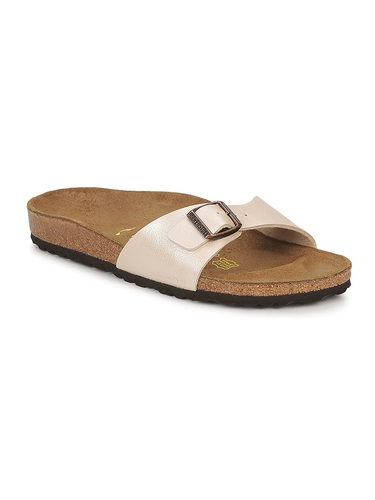 Женская обувь Birkenstock, однолинейные тапочки с пряжками серии MADRID, удобные и легкие сандалии нового стиля