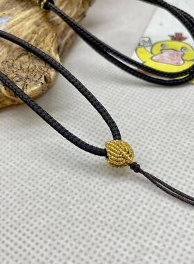 DIY八股辫一夜暴富项链绳可用于玉金的配饰绳手工编织挂绳