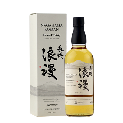 长滨浪漫Nagahama Roman调配威士忌日本进口洋酒非冷凝过滤 700ml