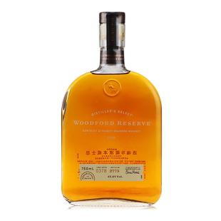 美国活福珍藏波本威士忌 进口洋酒肯塔基 酿酒师精选 WOODFORD