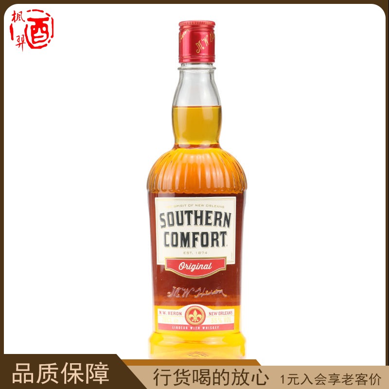 金馥力娇利口酒SOUTHERN COMFORT 鸡尾酒调酒基酒 700ml 原装进口
