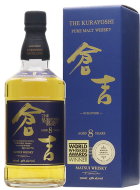 仓吉8年日本进口700ml洋酒