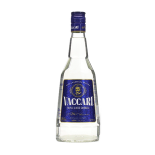 森伯加茴香白开胃酒洋酒原装进口Vaccari Sambuca行货700ml 38度