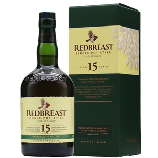 罗缤之舞 知更鸟15年单一壶式爱尔兰威士忌REDBREAST进口礼盒洋酒