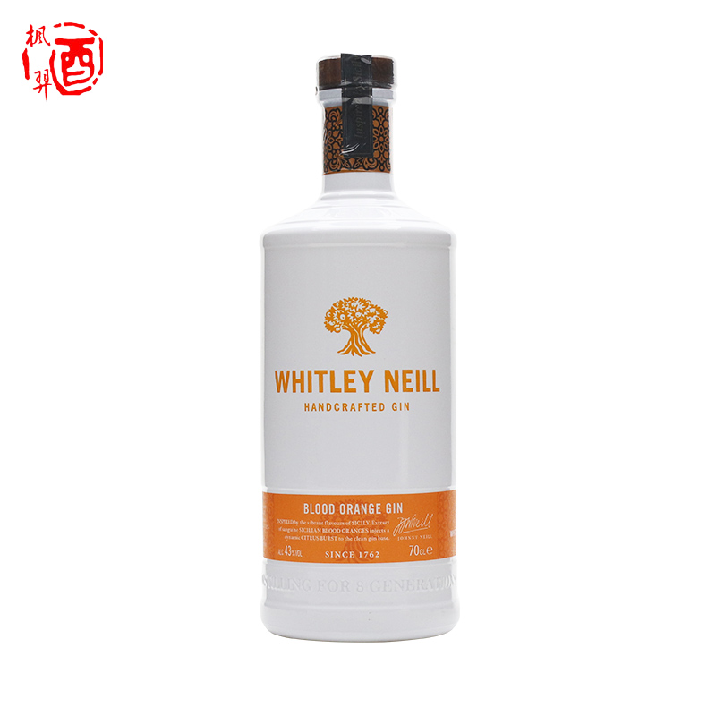 惠特利尼尔血橙金酒WHITLEY NEILL BLOOD ORANGE GIN英国洋酒