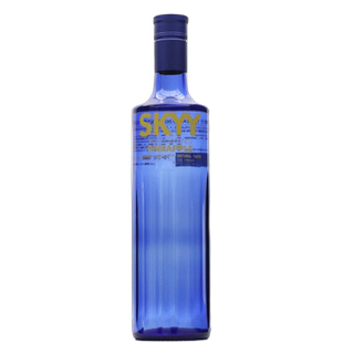 美国进口洋酒 SKYY VODKA/蓝天伏特加 深蓝伏特加菠萝口味 750ml
